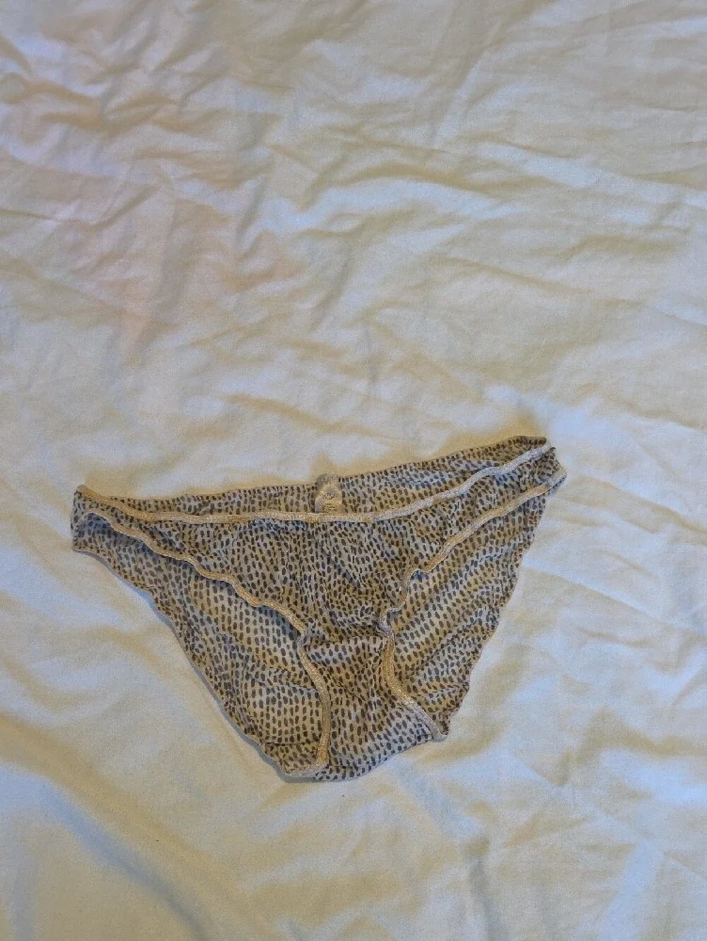 Victoria's Secret Vintage Champagne and Navy Babydoll & Bikini Set